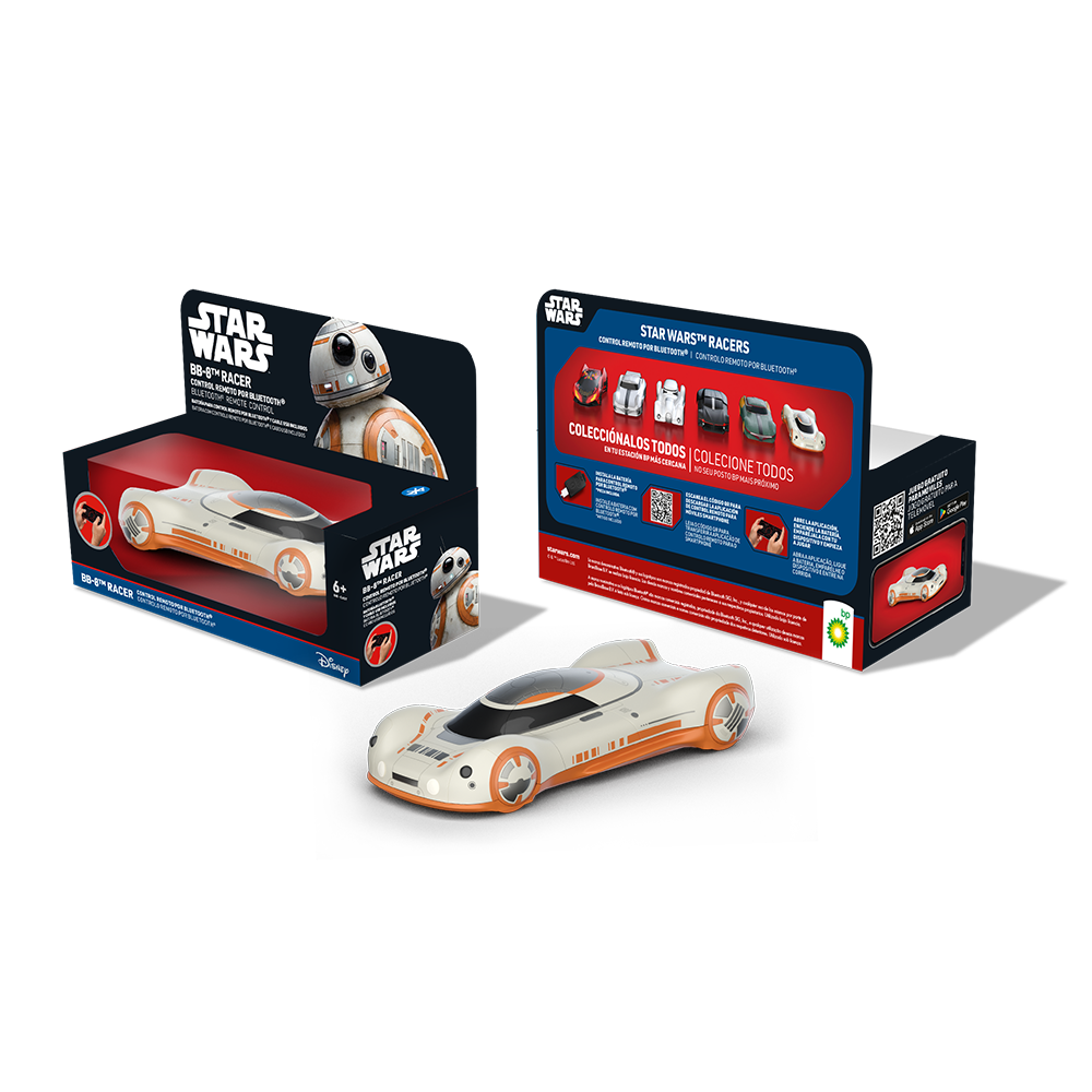 És mais Darth Vader™ ou Boba Fett™? BB-8™ ou preferes Darth Maul™?