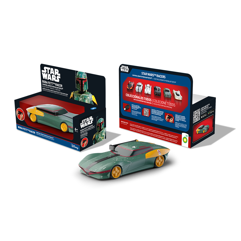 És mais Darth Vader™ ou Boba Fett™? BB-8™ ou preferes Darth Maul™?
