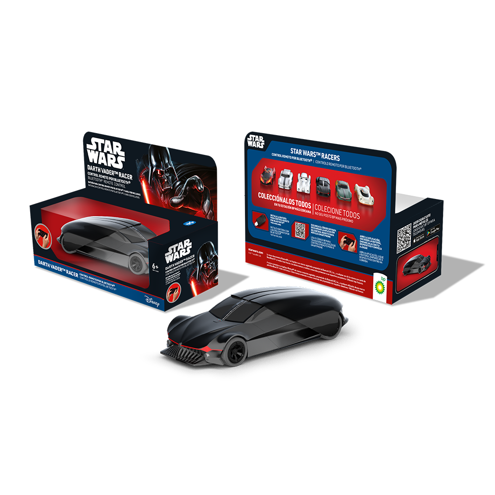 És mais Darth Vader™ ou Boba Fett™? BB-8™ ou preferes Darth Maul™?