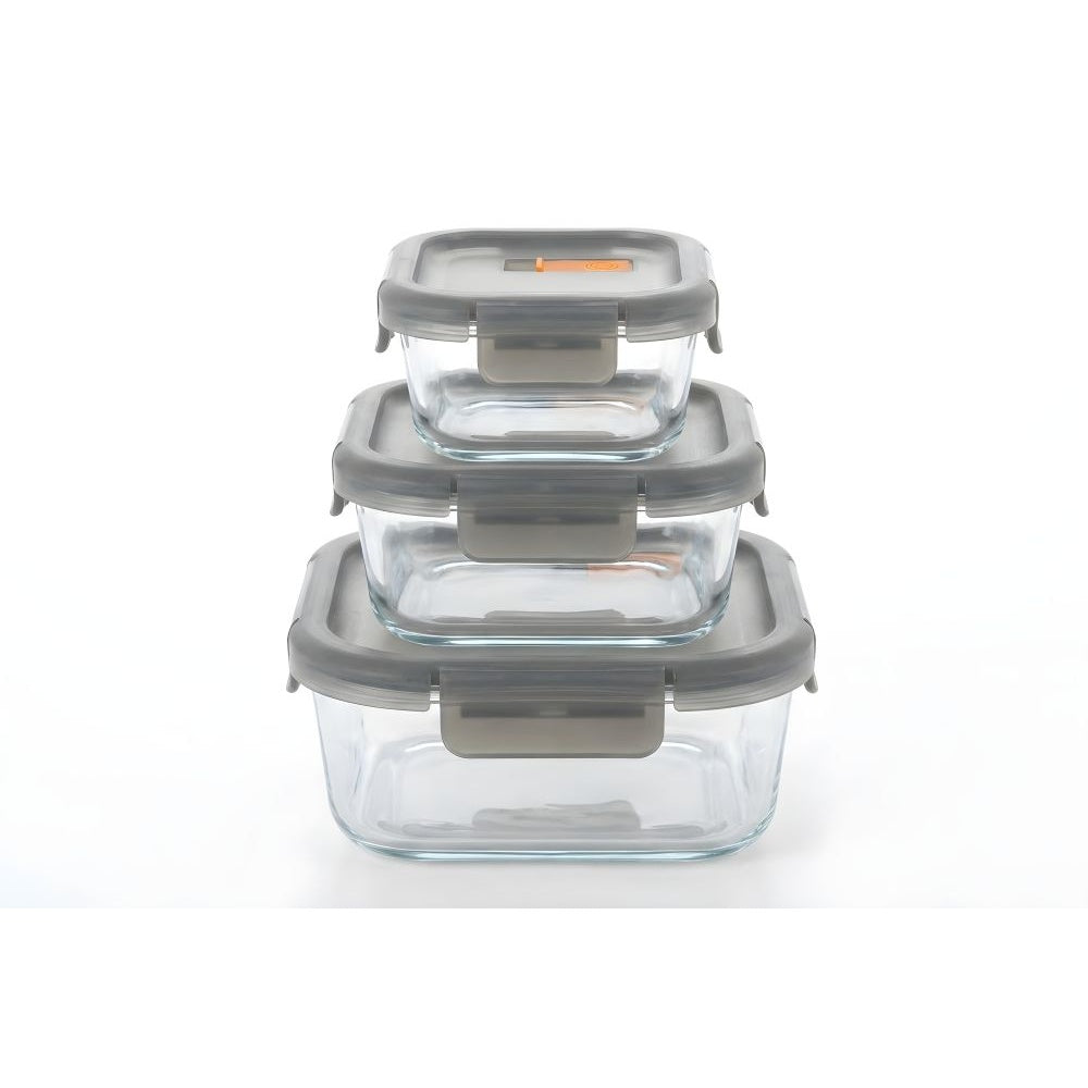 Conjunto de 3 Tupperwares