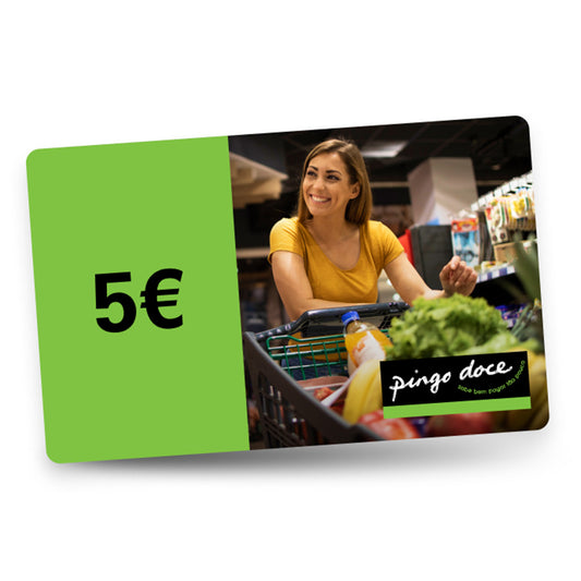 Cartão oferta 5€